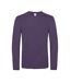 T-shirt #e190 homme violet B&C