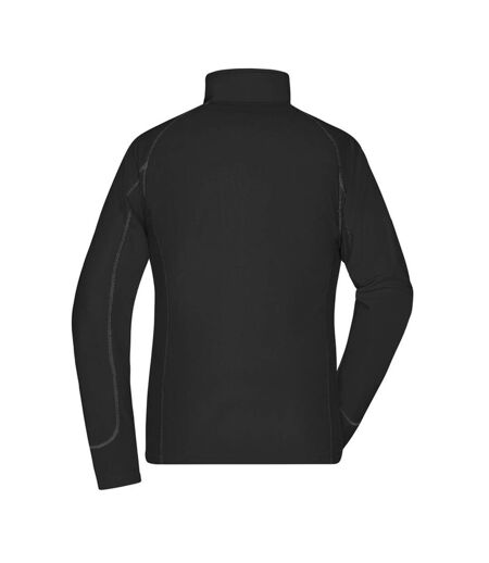 Veste Polaire Femme Noir Carbone James And Nicholson