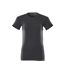 Womens/ladies Crossover T-shirt Dark Navy Mascot-1