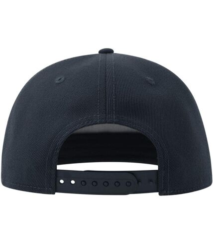 Atlantis Unisex Adult 5 Panel Snapback Baseball Cap (Navy)