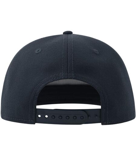 Atlantis Unisex Adult 5 Panel Snapback Baseball Cap (Navy) - UTAB633