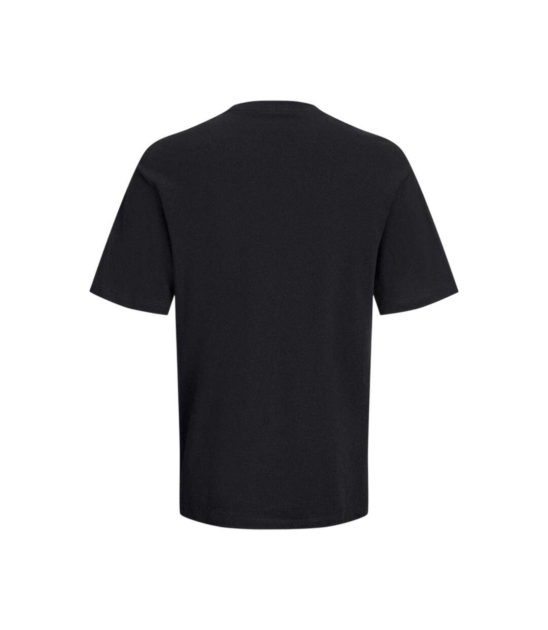 Mens Bradley T-shirt Black Jack And Jones-3