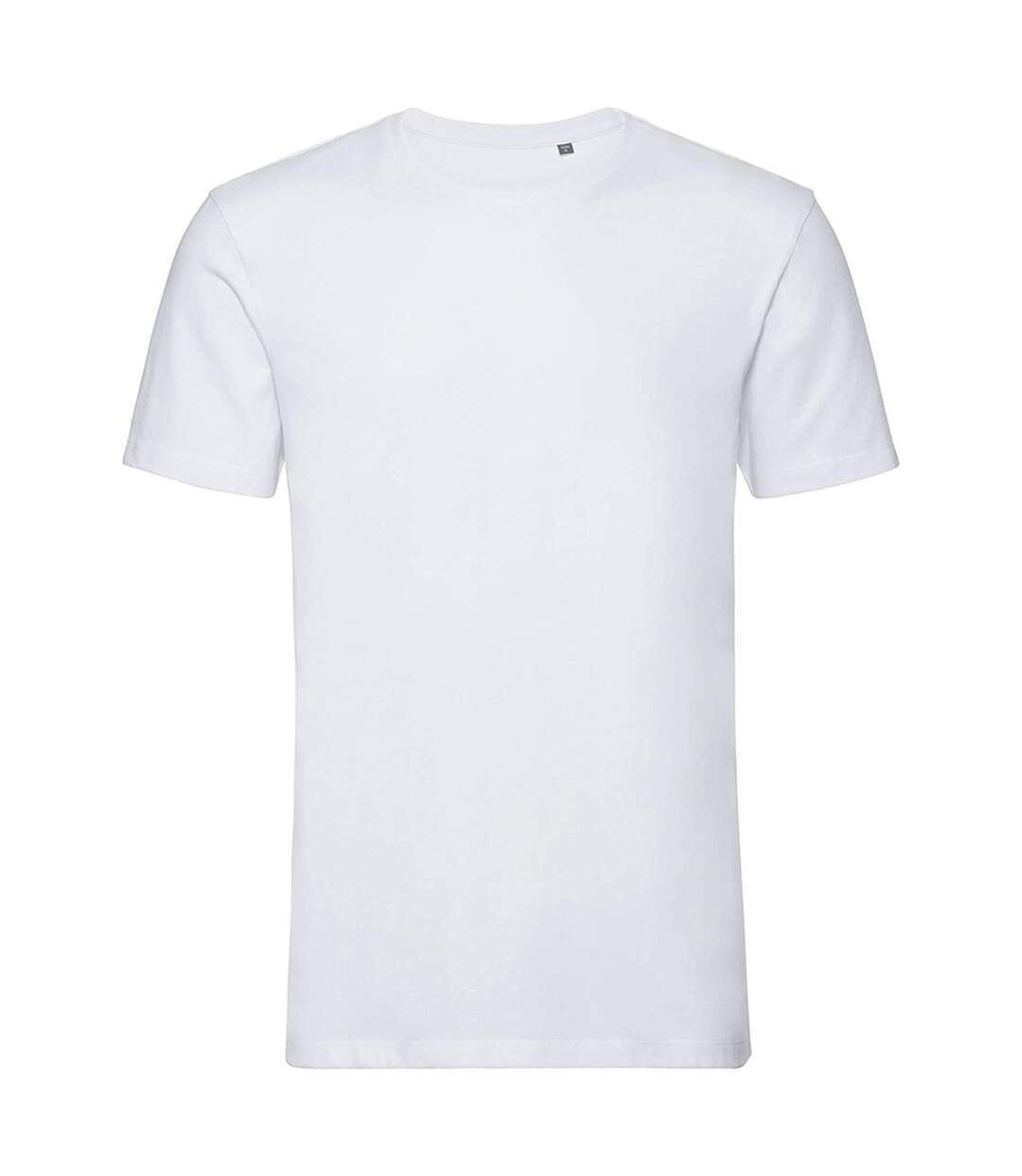 T-shirt pure homme blanc Russell-1