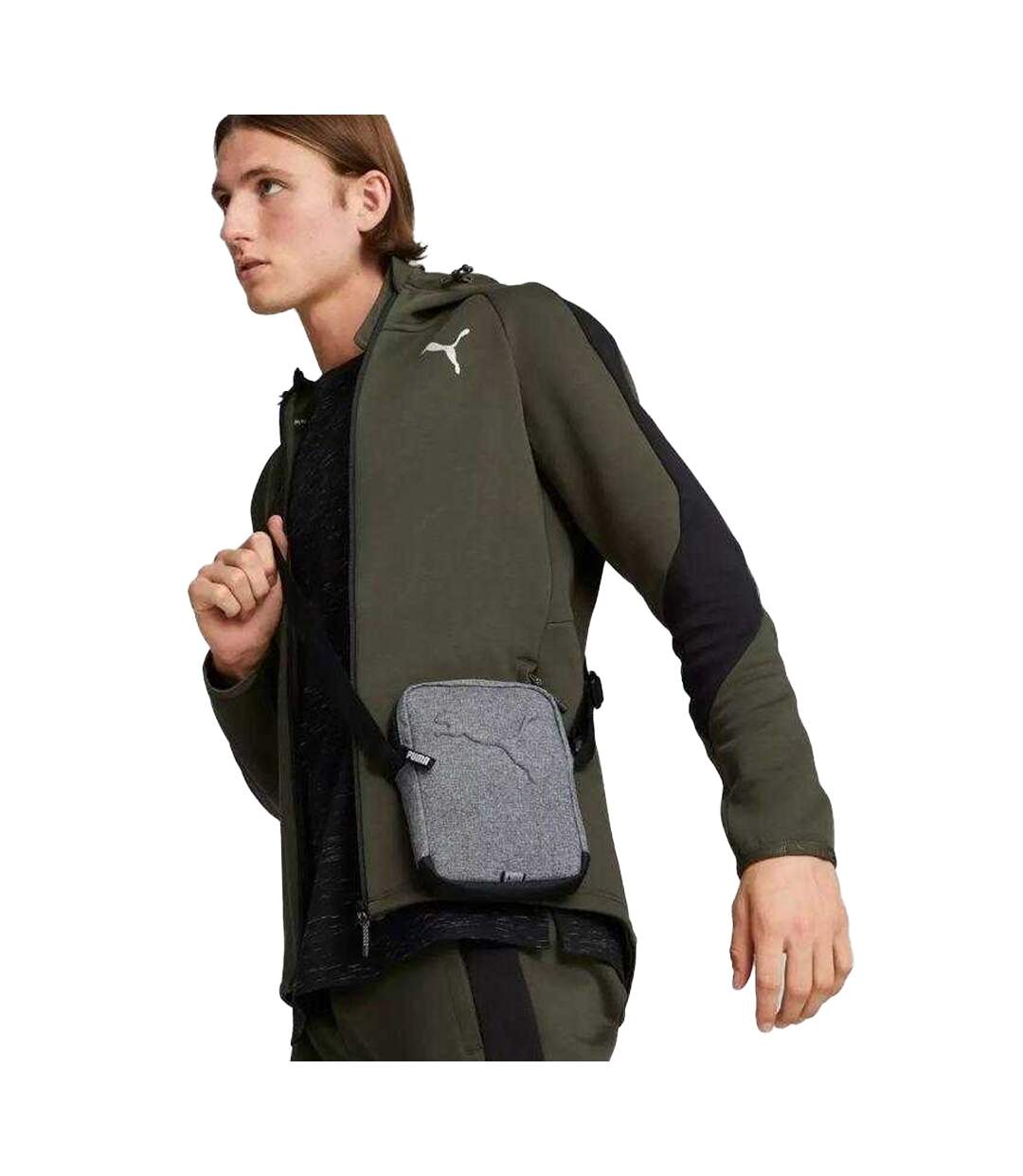 Sac À Bandoulière Buzz Taille Unique Gris Puma-1