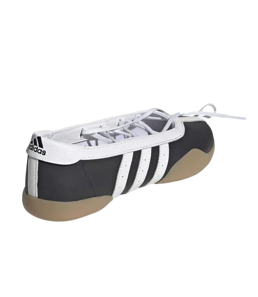 Baskets Taekwondo Femme Noir Blanc Adidas-2