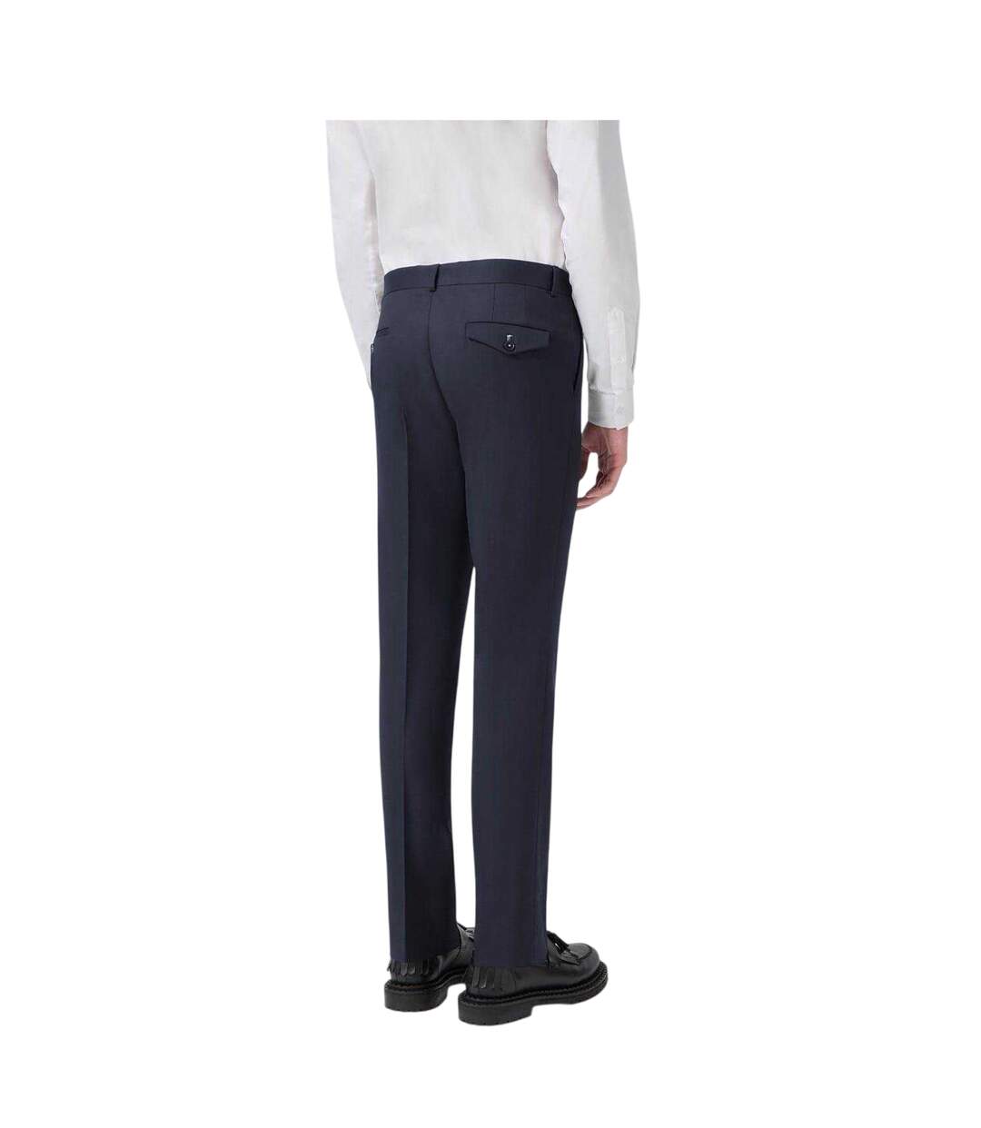 Pantalon Habillé Ellroy Homme Bleu Marine Twisted Tailor-2