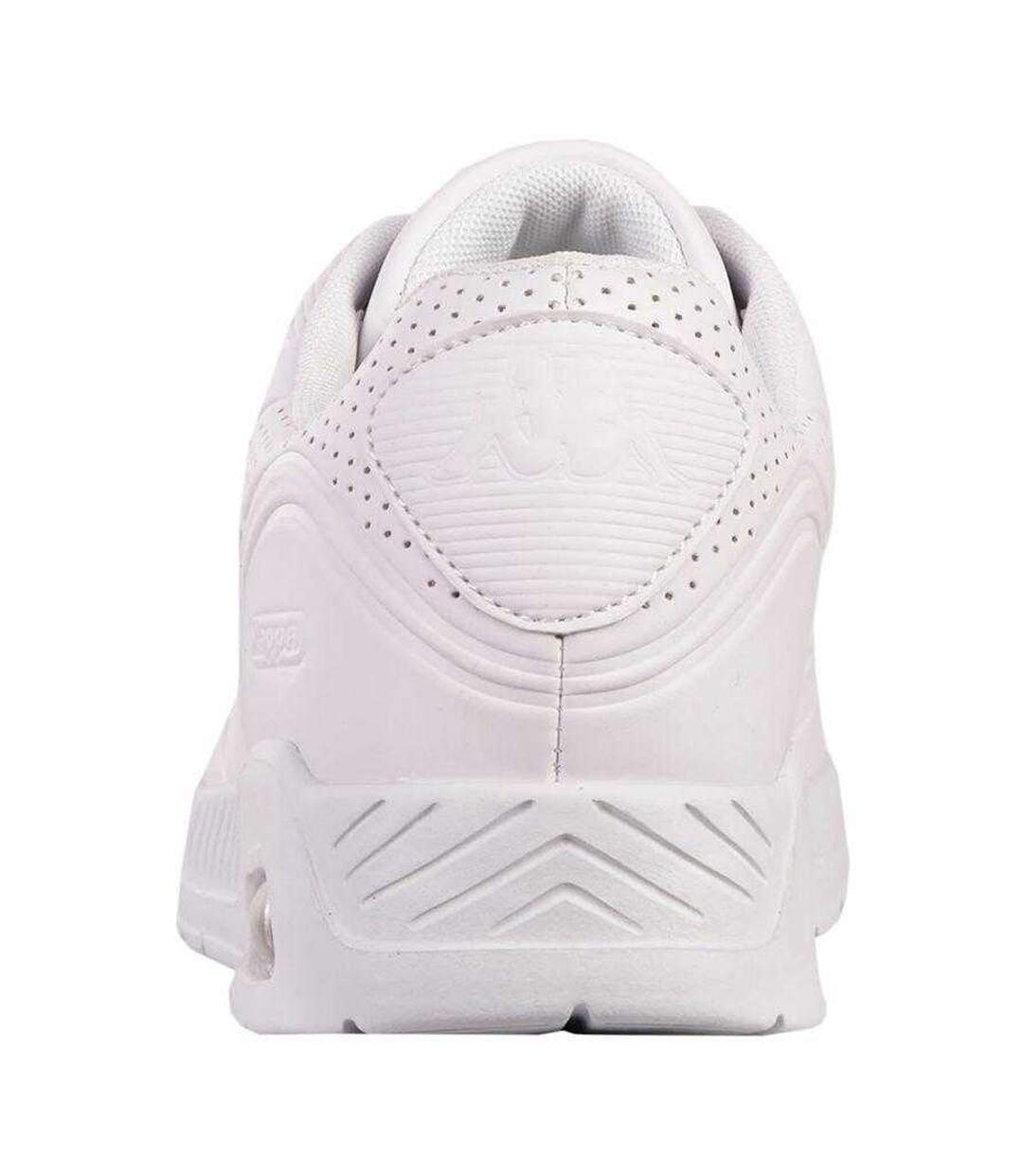 Baskets Motif/style En Relief Harlem Homme Blanc Kappa-2