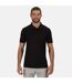 Mens Recycled Polo Shirt Black Regatta Professional-1