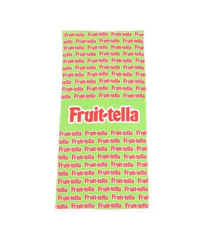 Serviette de bain vert/rouge fruitella 70x140cm - taille unique