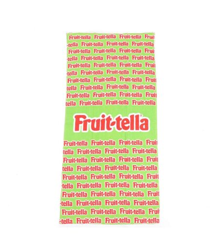 Serviette de bain vert/rouge fruitella 70x140cm - taille unique