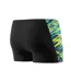 Mens Hyperboom Splice Swim Shorts Black Green Speedo-4
