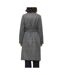 Manteau gris femme vero moda luck-2