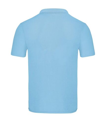 Fruit of the Loom Mens Original Pique Polo Shirt (Sky Blue)