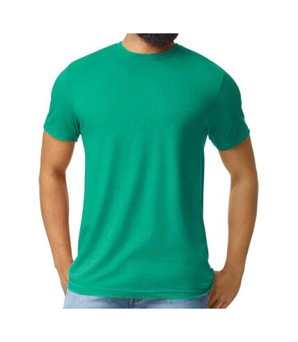 Gildan Mens Softstyle CVC T-Shirt (Kelly Mist)