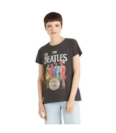 T-shirt sgt pepper femme charbon Amplified Amplified