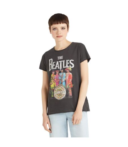 T-shirt sgt pepper femme charbon Amplified