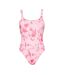 Maillot De Bain 1 Pièce Motif/style Tie-dye Femme Rose Calvin Klein-2