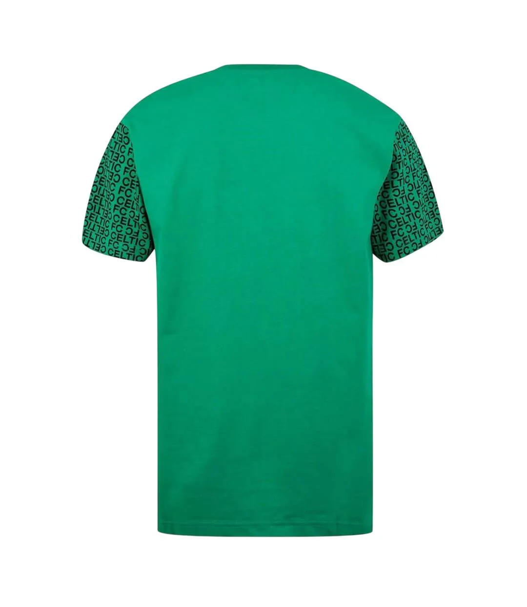 Mens Celtic Branded Sleeve T-shirt Green Source Lab-2