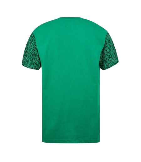 Mens Celtic Branded Sleeve T-shirt Green Source Lab