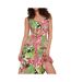 Robe rose/vert femme only singlet - s-3