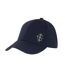 Womens/ladies diamante logo baseball cap navy Island Green