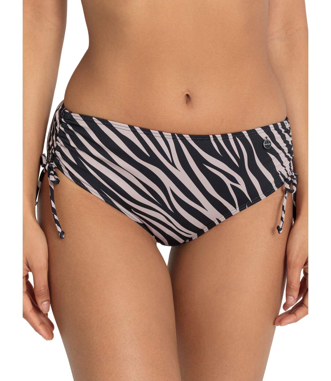 Bas maillot slip de bain taille haute côtés réglables Kaa Lascana-1