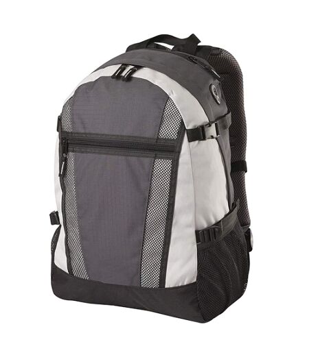 Indiana sac à dos 20 litres taille unique gris foncé/blanc cassé Shugon