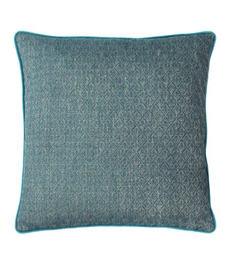 Blenheim geometric cushion cover one size teal Furn