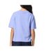 T-Shirt bleu femme pices knit-2