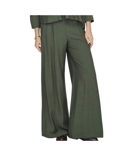 Pantalon fluide kaki jdy pepper