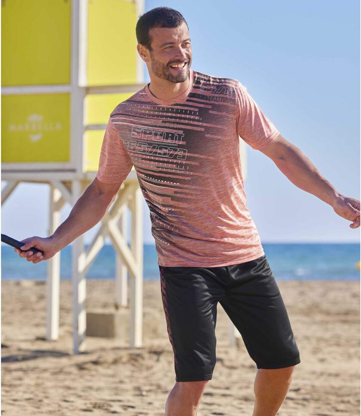 Bermudy Sport i Relaks Atlas For Men