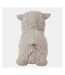 Shearling sheep doorstop 16cm x 23cm x 27cm white Paoletti