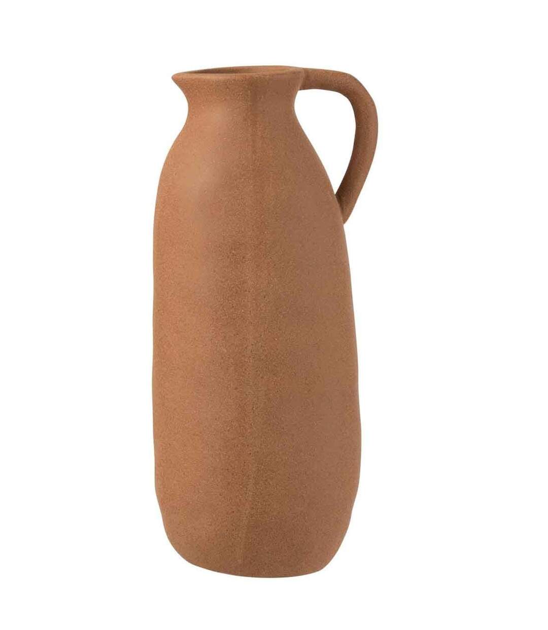 Vase Design en Céramique Cruche 37cm Marron-1