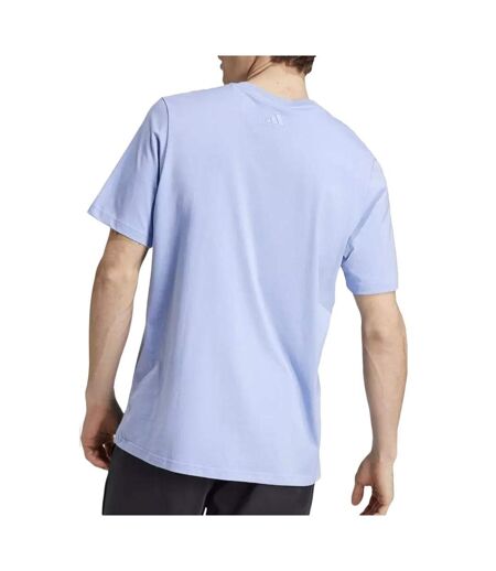 T-shirt Violet Homme Adidas IX0138 - XXL