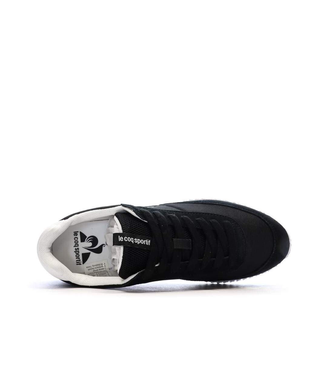 Baskets noires homme le coq sportif veloces-4