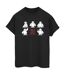 Disney - T-shirt BIG HERO BAYMAX MANY POSES - Femme (Noir) - UTBI15585-1