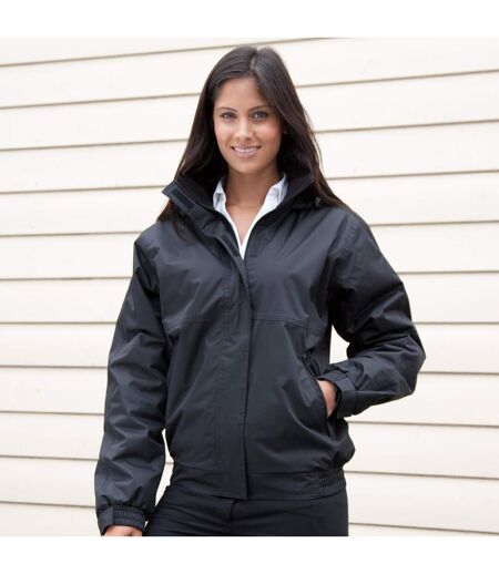 Result Core Ladies Channel Jacket (Navy Blue) - UTBC913