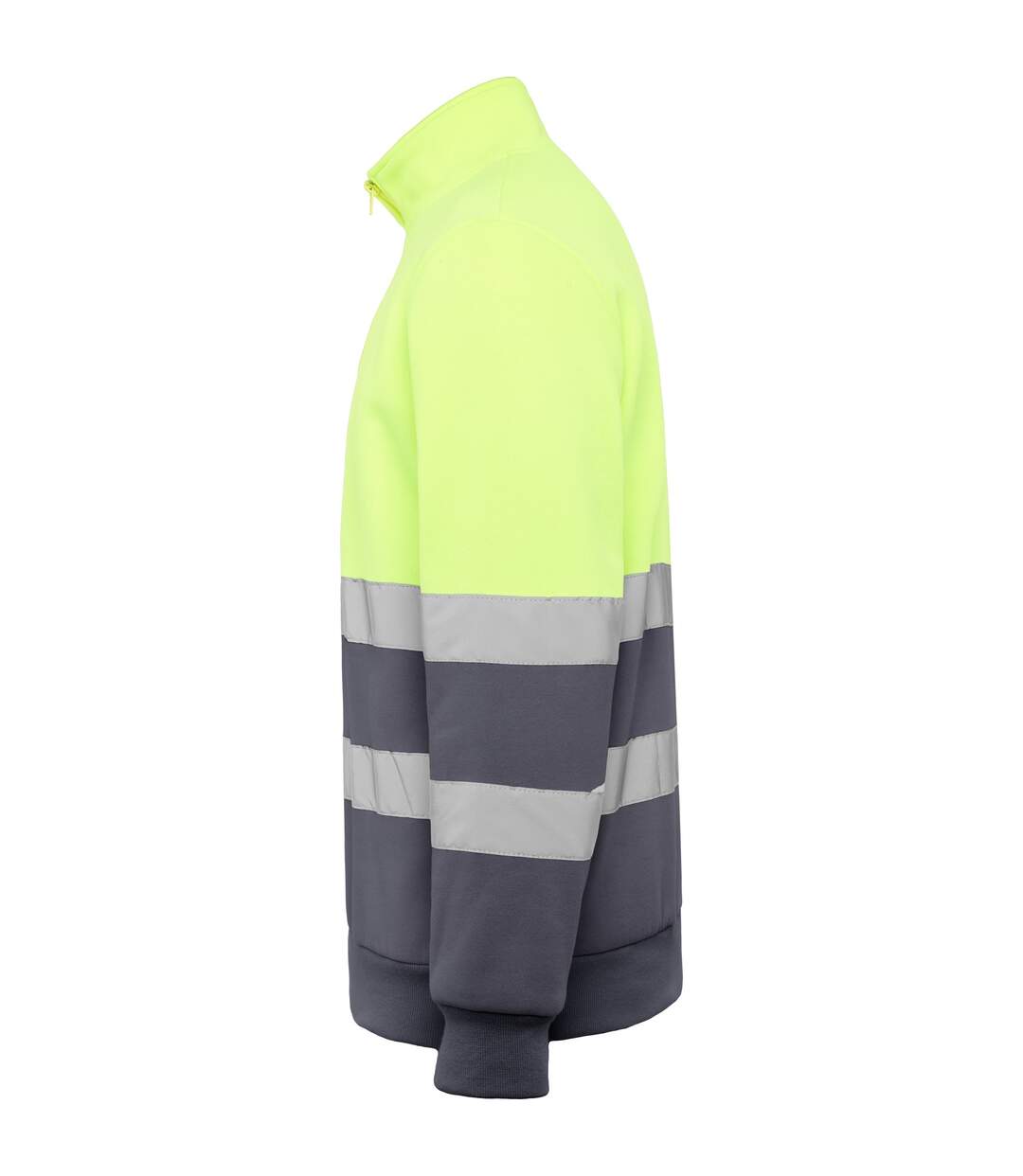 Sweat Spica Adulte Plomb Jaune Fluo Roly Workwear-3
