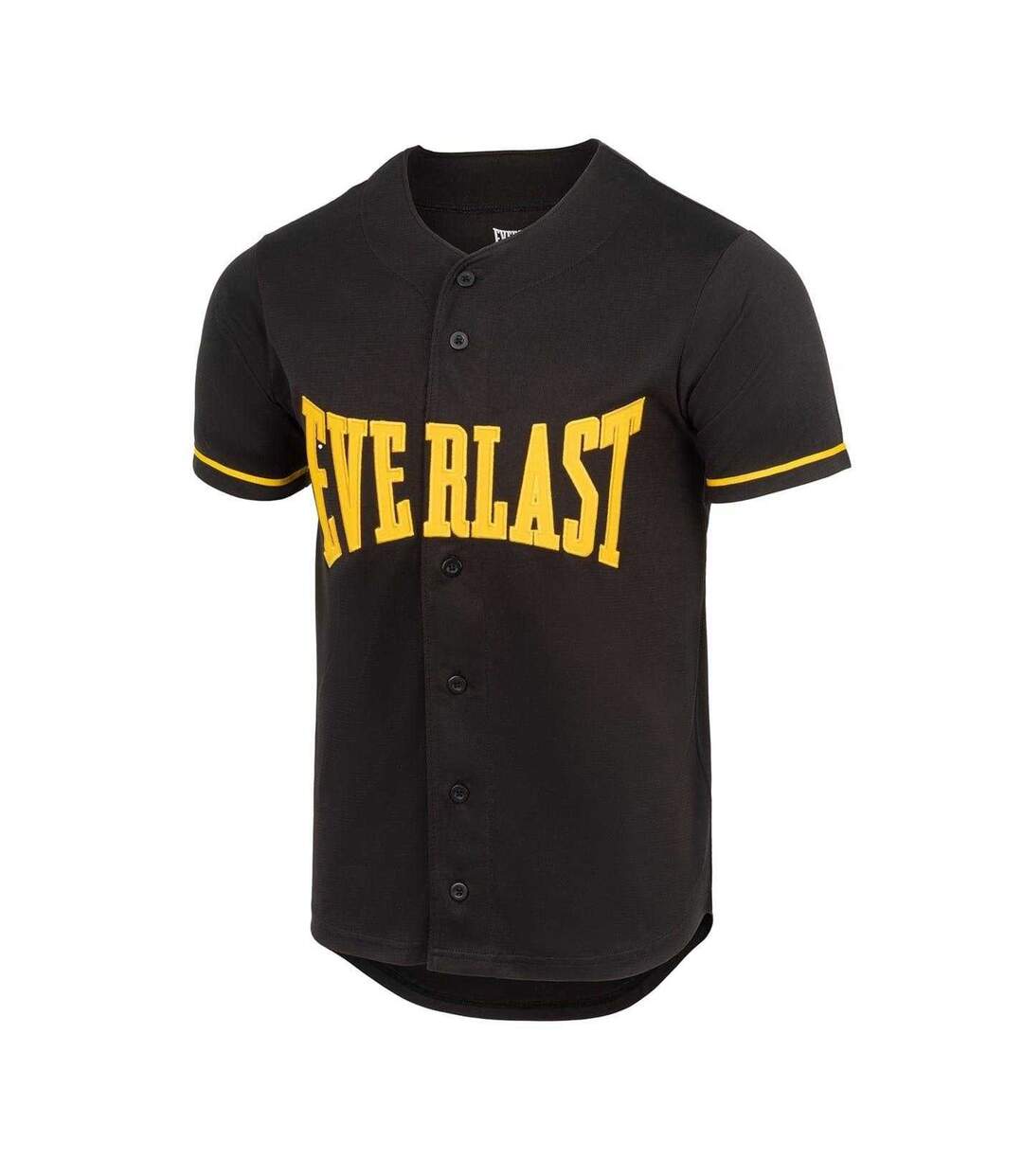 Maillot Manches Courtes Motif/style Balle De Baseball Homme Noir Everlast-3