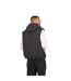 Mens Inferno Hooded Heat Sealed Baffles Gilet Black Brave Soul-3