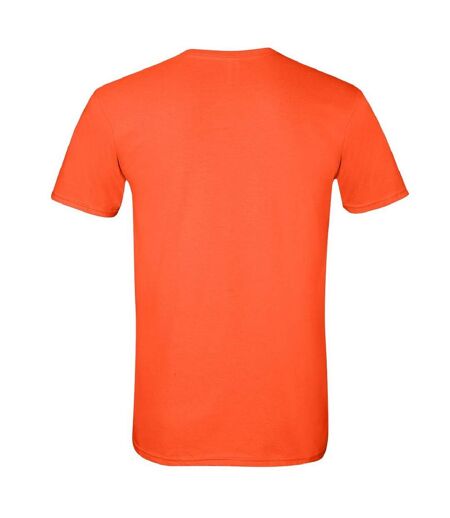 Gildan Mens Short Sleeve Soft-Style T-Shirt (Orange)