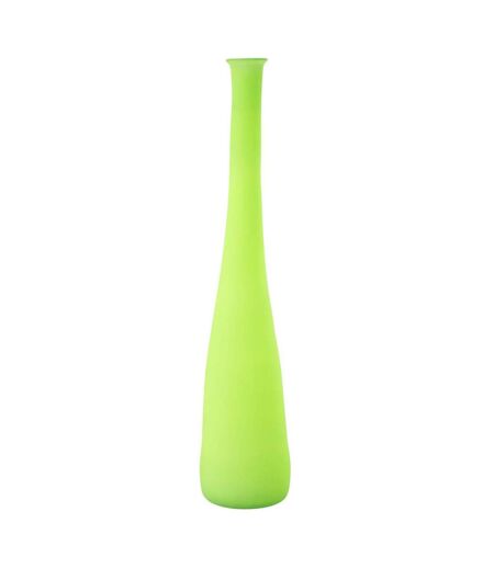 Vase Bouteille en Verre Neon 100cm Vert
