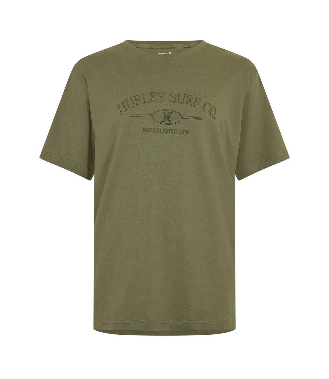 Mens Surf T-shirt Green Hurley-1