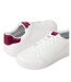 Womens/ladies Sequin Flatform Trainers White Ruby FitFlop-4