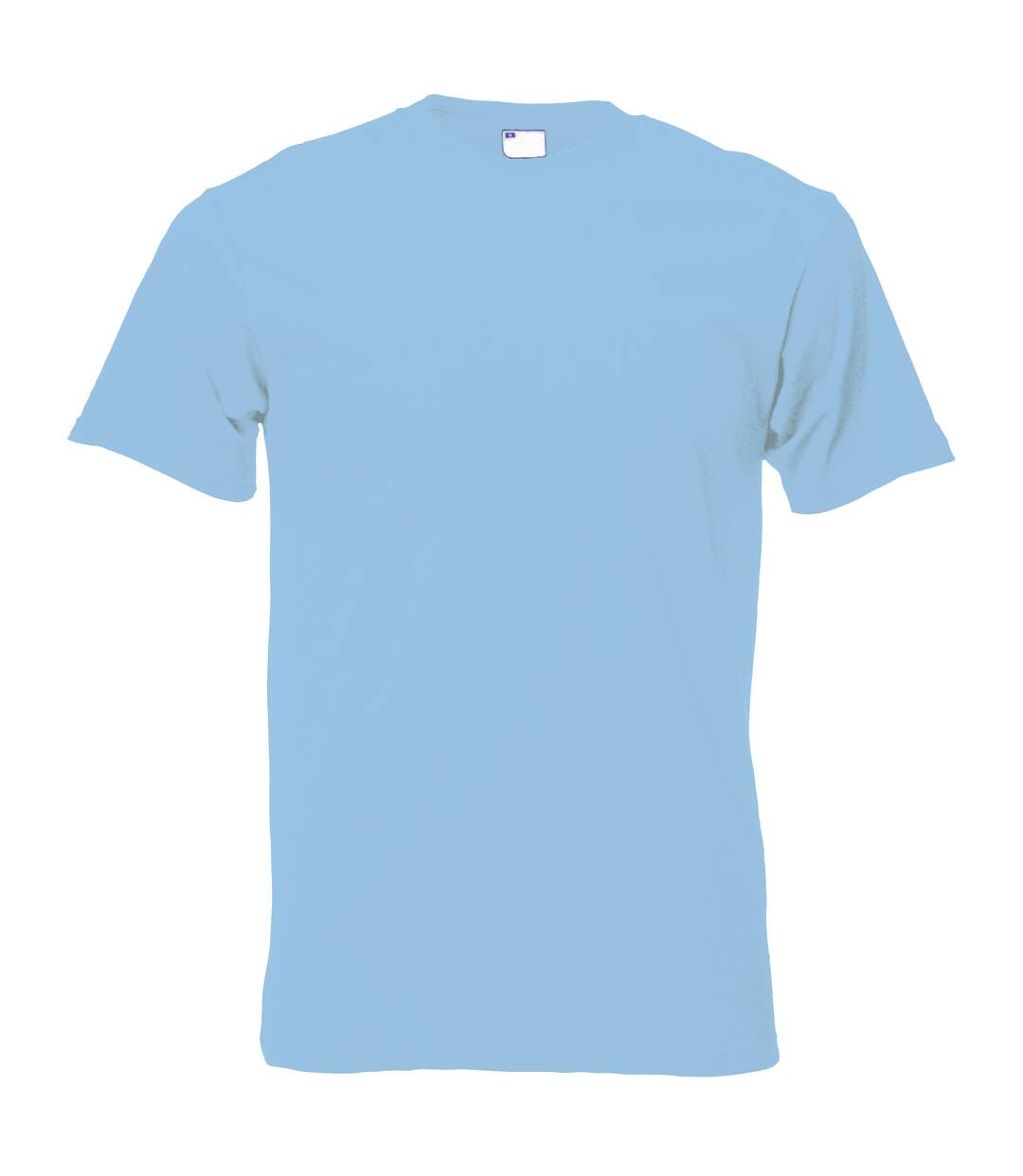 T-shirt à manches courtes homme bleu clair Universal Textiles