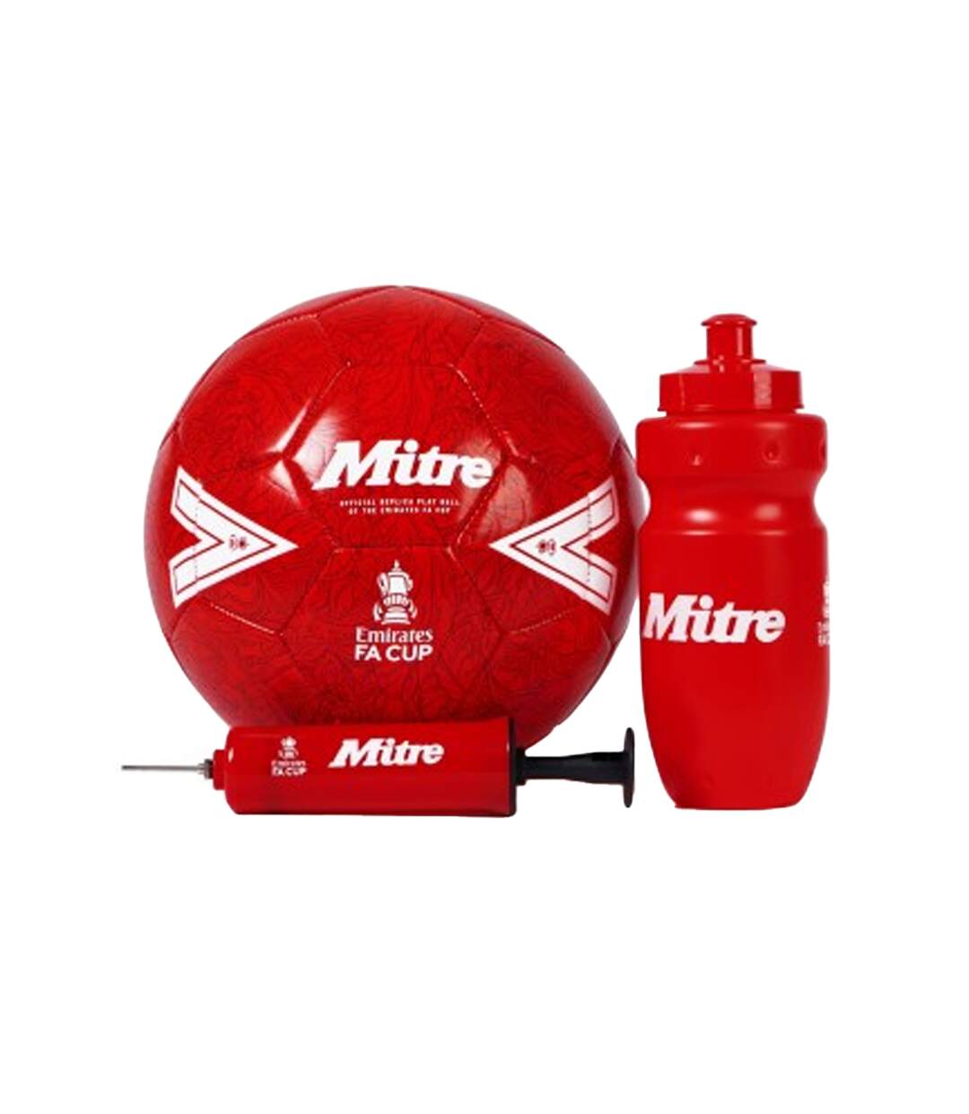 Coffret Cadeau Motif/style Emirates Fa Cup 2025/2026 Taille 4 Rouge Blanc Mitre-1