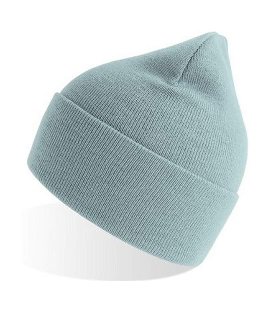 Unisex adult pure recycled beanie light blue Atlantis-3