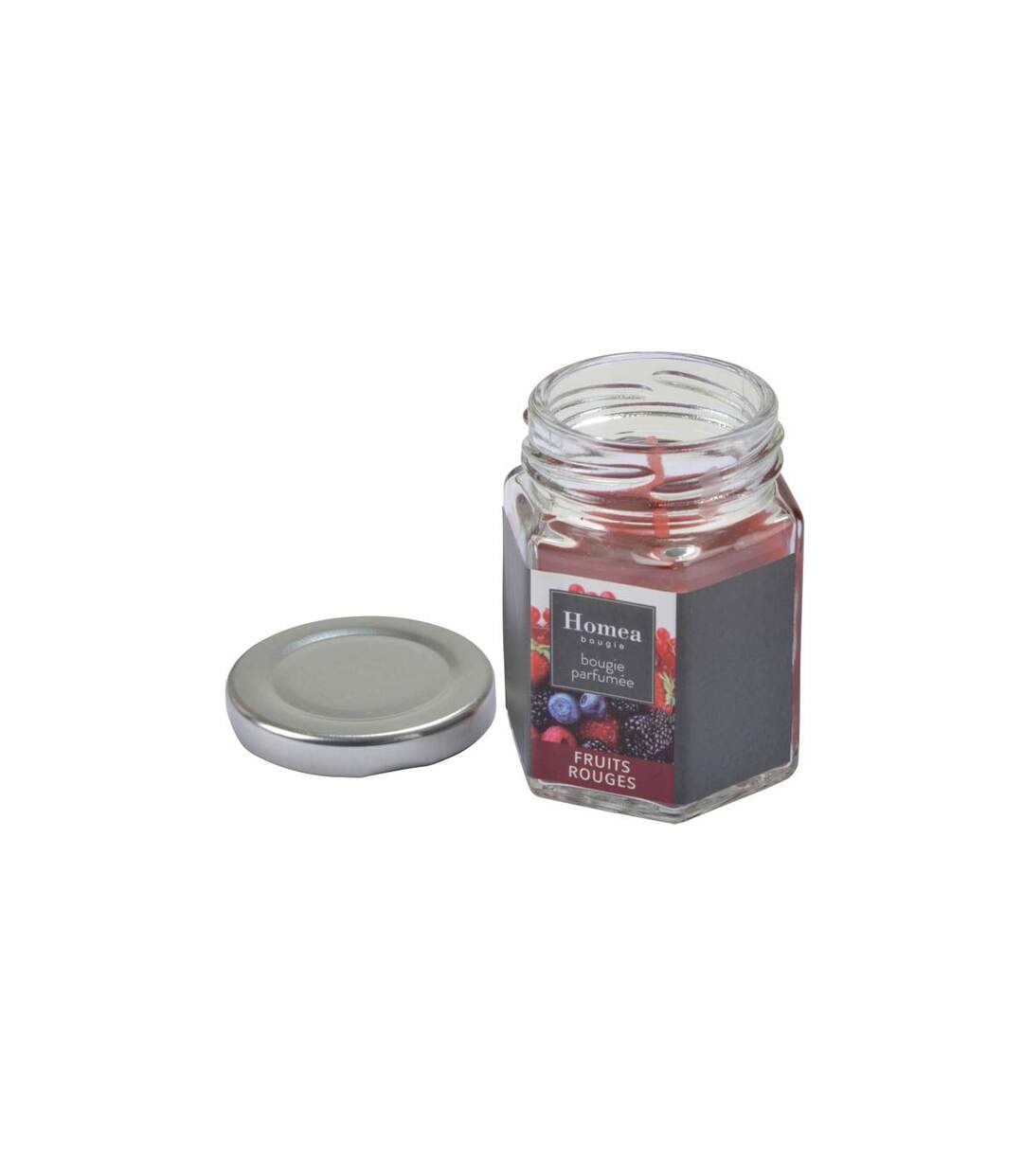 Bougie Verrine Parfumée Essentiel II 7cm Fruits Rouges-2