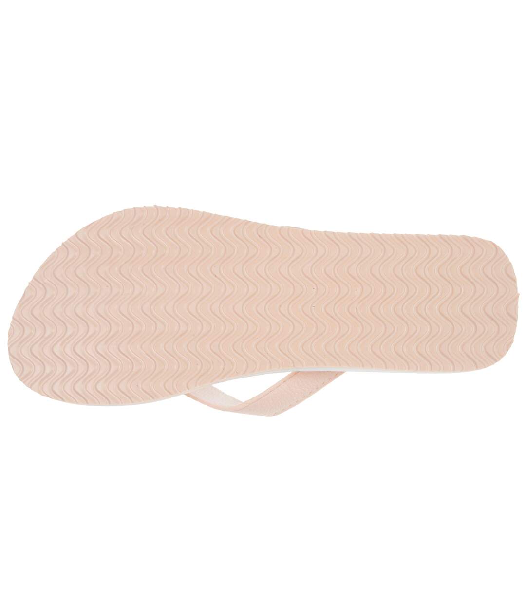 Isotoner Tongs femme confortables, dessus moelleux-4
