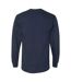 T-shirt Manches Longues Hammer Adulte Bleu Marine Foncé Gildan-2